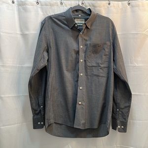 Ernest Alexander Gray Long Sleeved Button Up - Medium
